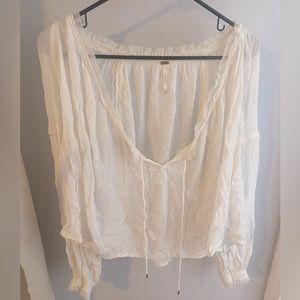 Free People off shoulder blouse